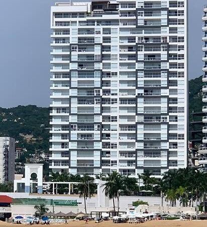 アカプルコDepartamento Frente A La Bahiaアパートメント エクステリア 写真